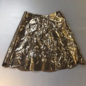THE MARC JACOBS sz 2-4 PVC punk rock mini skirt BDSM, cosplay, preowned AS IS